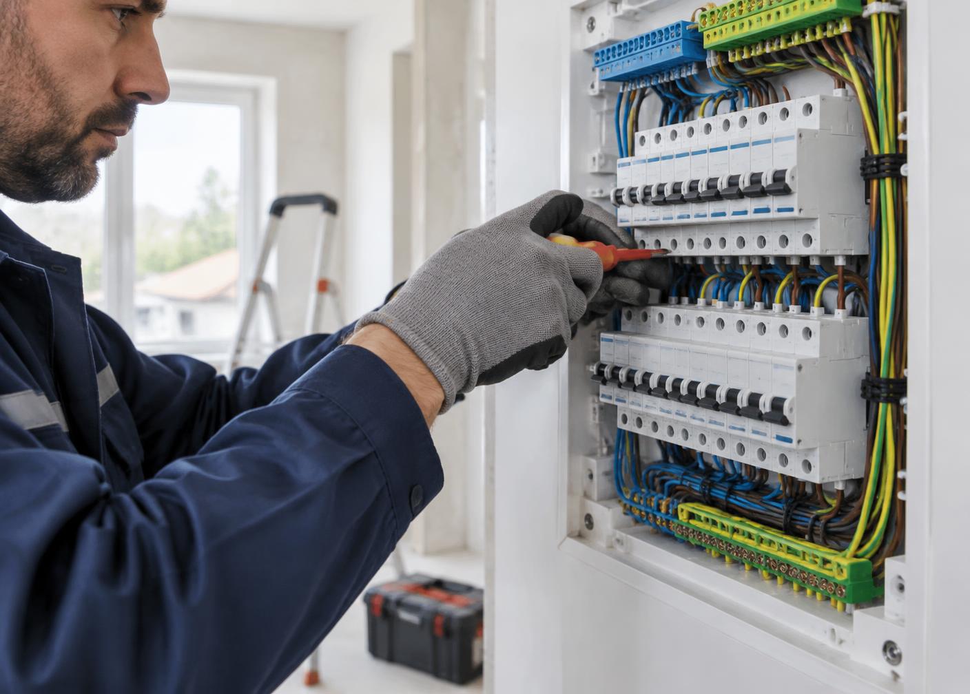 Tableaux électriques — exemple de travaux électriques