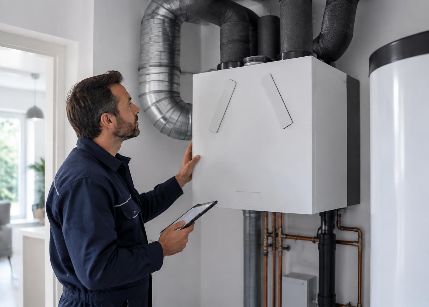 Ventilation — exemple de travaux électriques